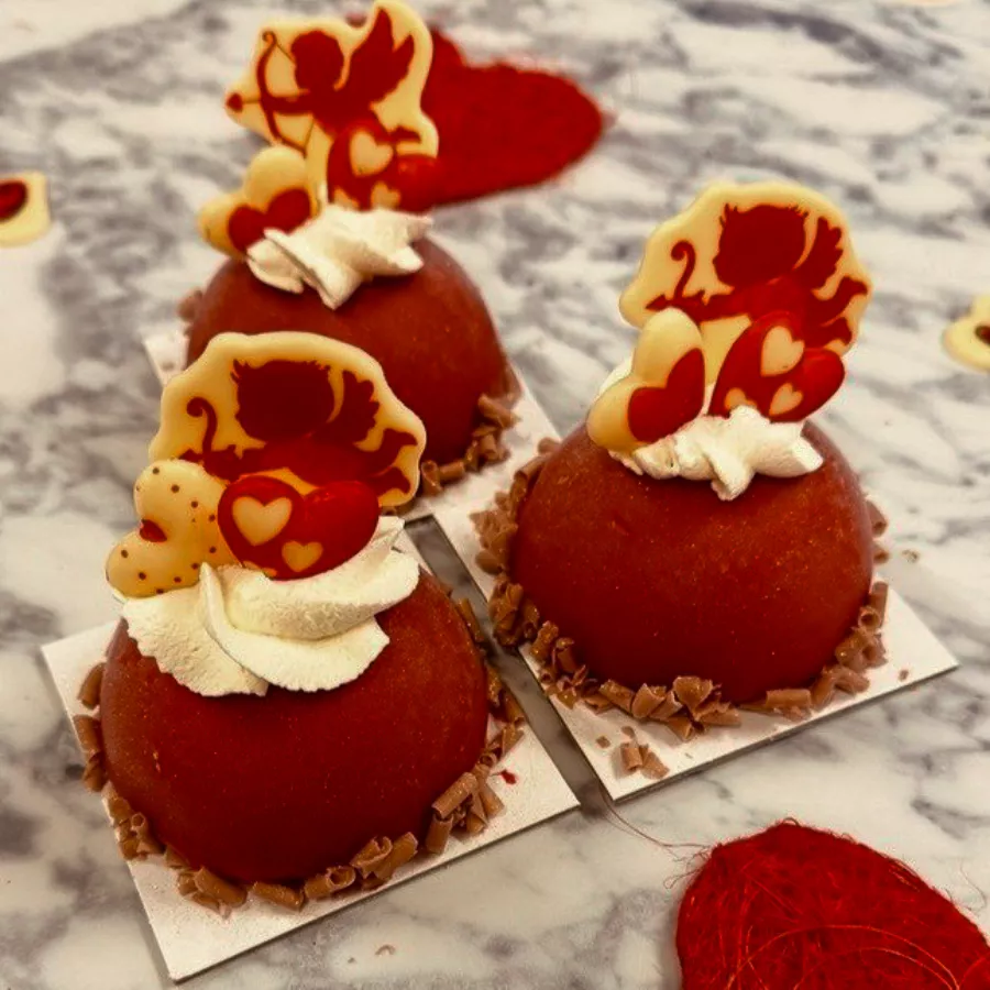 Valentijns ijstaartje